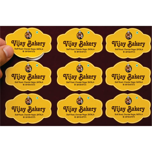 CUSTOM STICKER BK 38| 100 SHEETS
