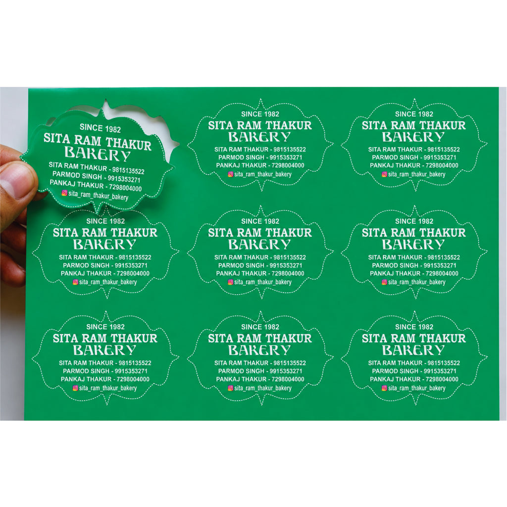 CUSTOM STICKER BK 39| 100 SHEETS