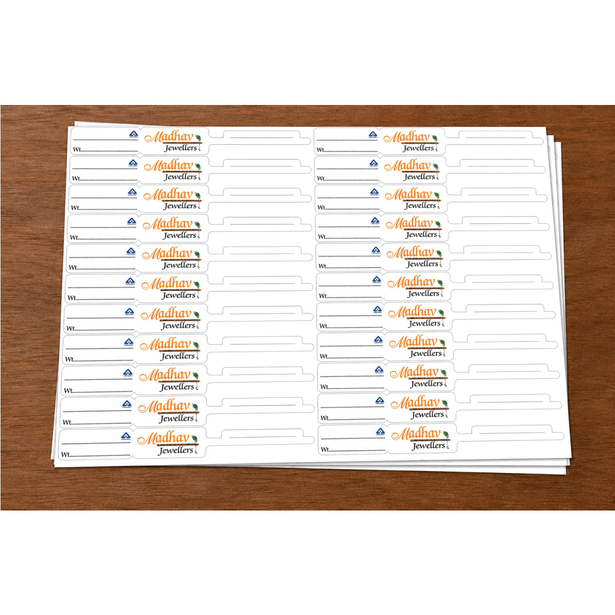CUSTOM STICKER JE 03 | 100 SHEETS