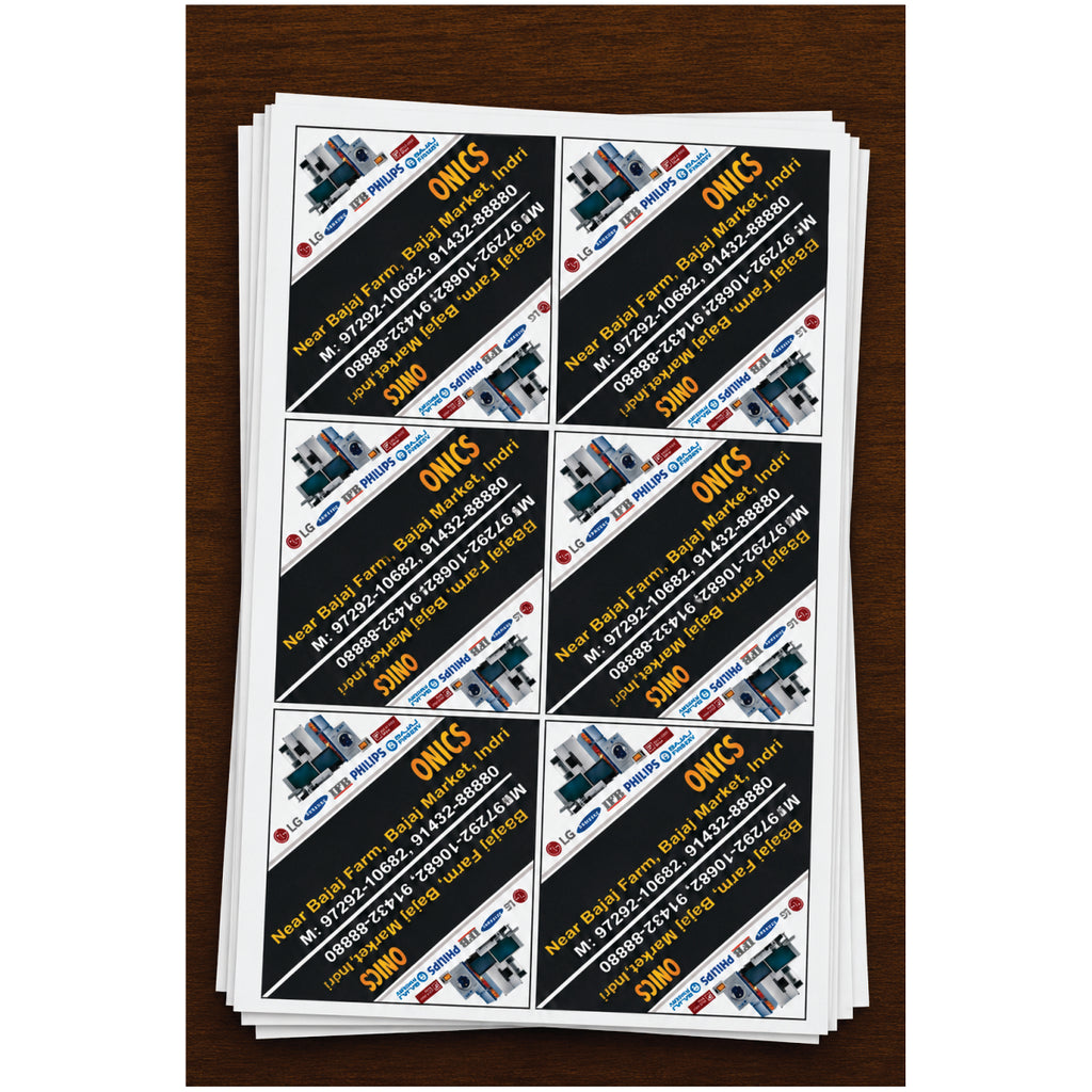 CUSTOM STICKER EL 03| 100 SHEETS