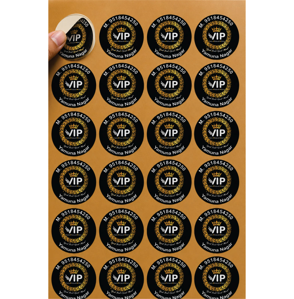 CUSTOM STICKER SW 40 | 100 SHEETS