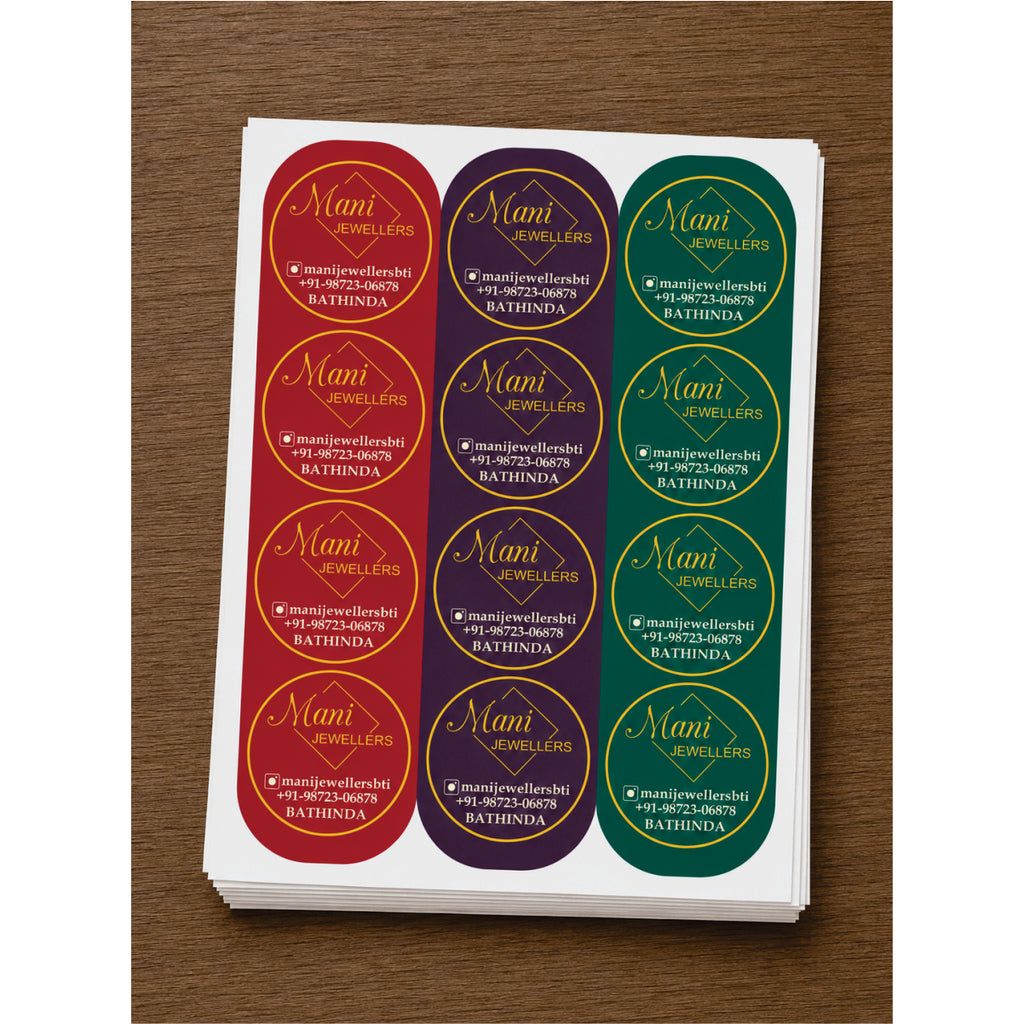 CUSTOM STICKER JE 40 | 100 SHEETS