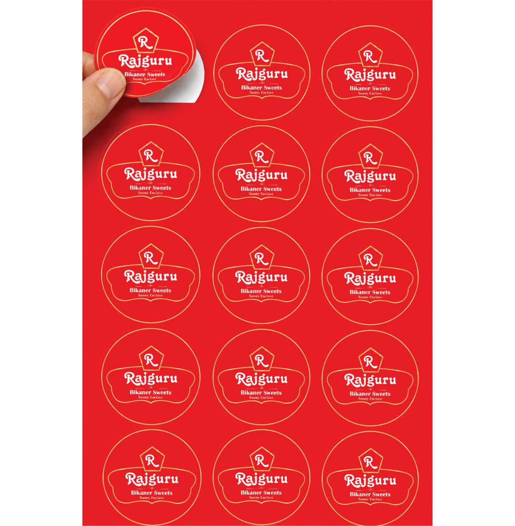 CUSTOM STICKER SW 41 | 100 SHEETS