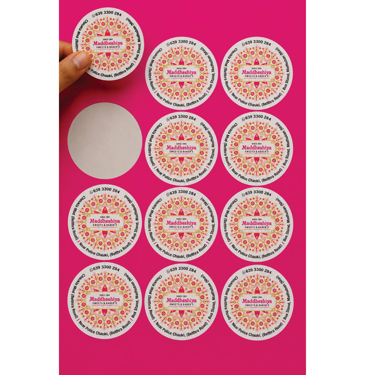 CUSTOM STICKER SW 42 | 100 SHEETS