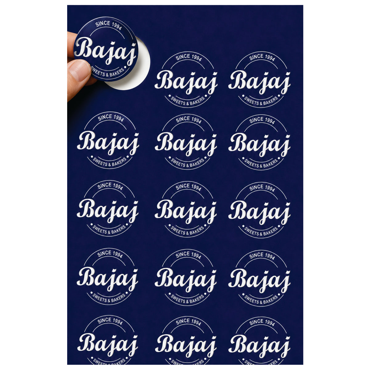 CUSTOM STICKER S 43| 100 SHEETS