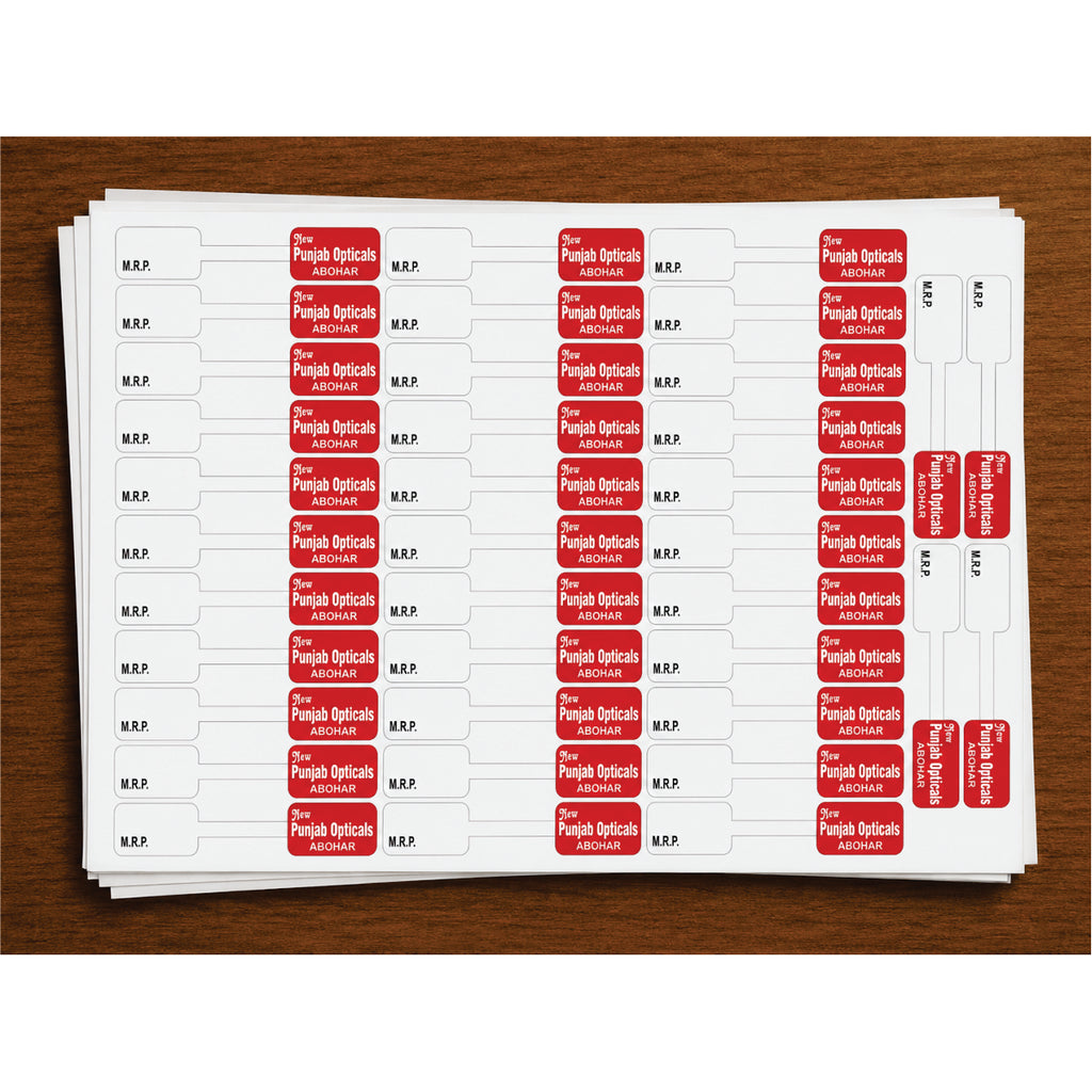 CUSTOM STICKER OP 04 | 100 SHEETS