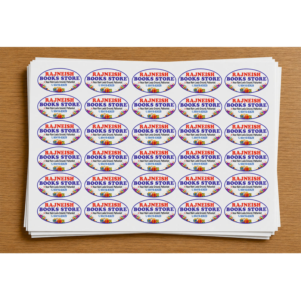 CUSTOM STICKER Bo 04| 100 SHEETS