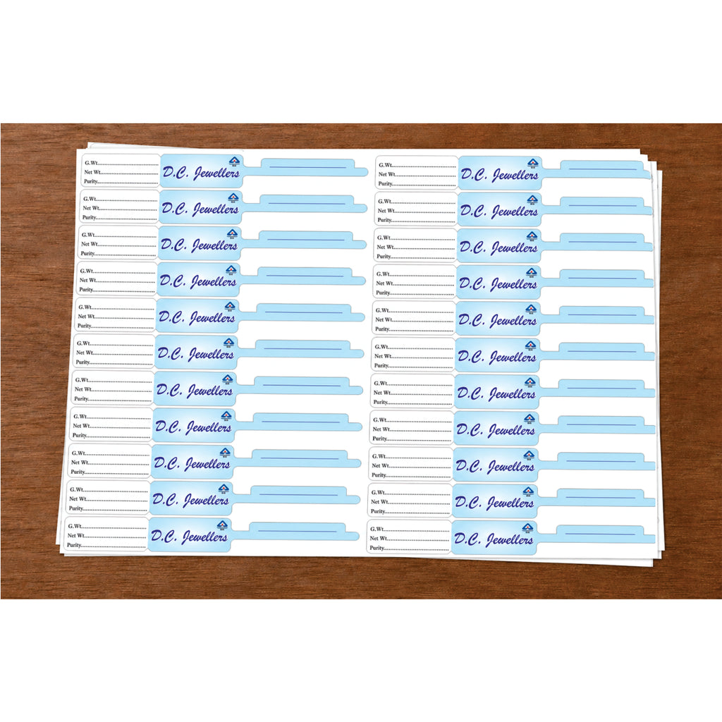 CUSTOM STICKER JE 04 | 100 SHEETS