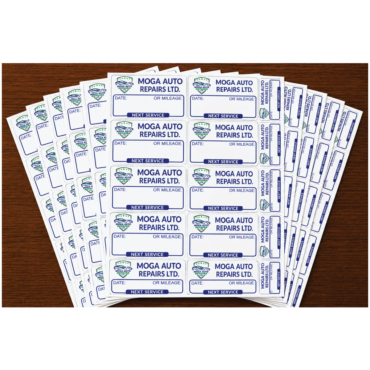 CUSTOM STICKER AU 04| 100 SHEETS