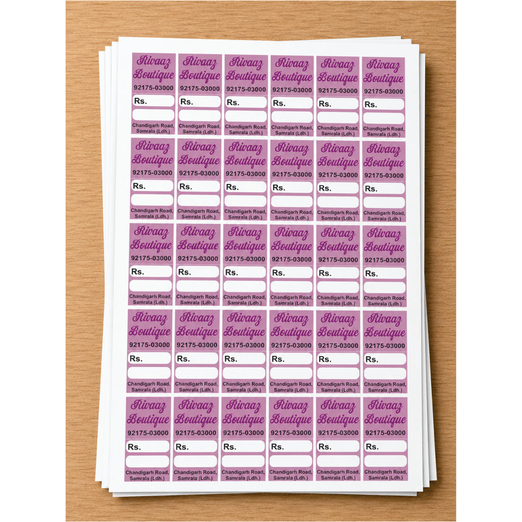 CUSTOM STICKER BOT 04| 100 SHEETS