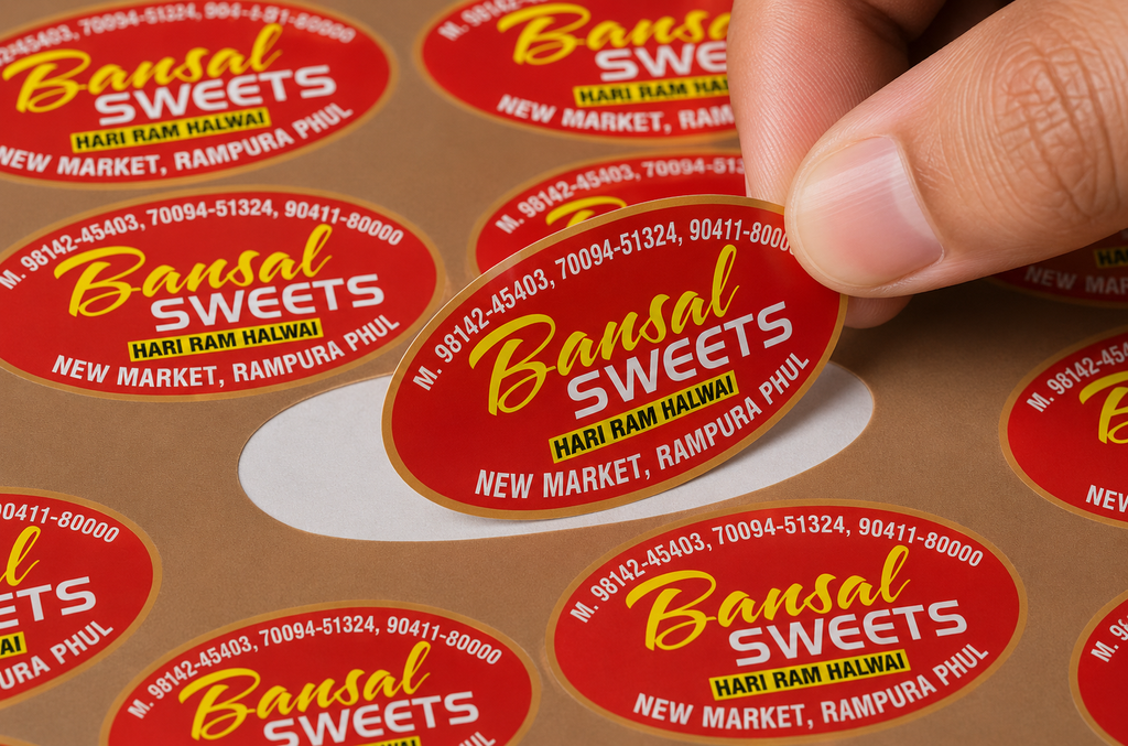 CUSTOM STICKER S 05| 100 SHEETS