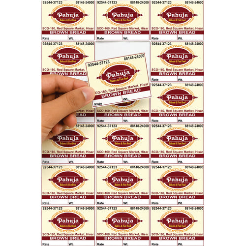 CUSTOM STICKER BK 51| 100 SHEETS