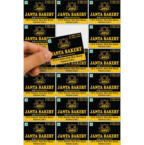 CUSTOM STICKER BK 52| 100 SHEETS