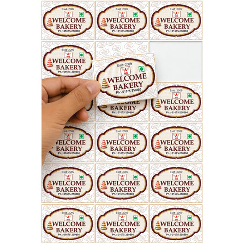 CUSTOM STICKER BK 53| 100 SHEETS