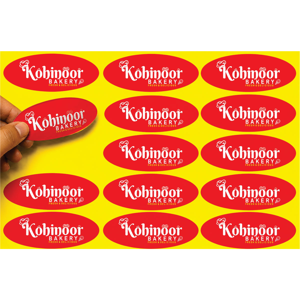 CUSTOM STICKER BK 55| 100 SHEETS