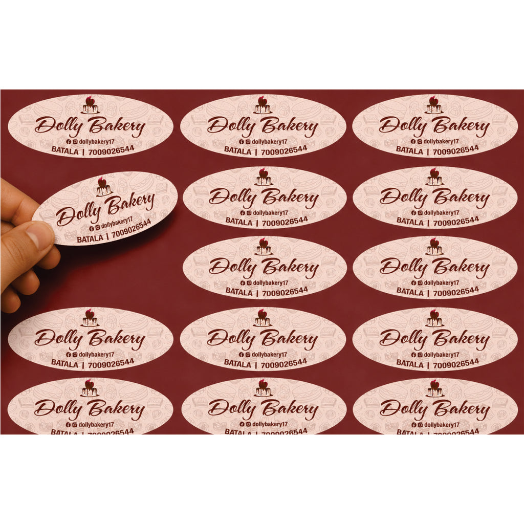 CUSTOM STICKER BK 56| 100 SHEETS