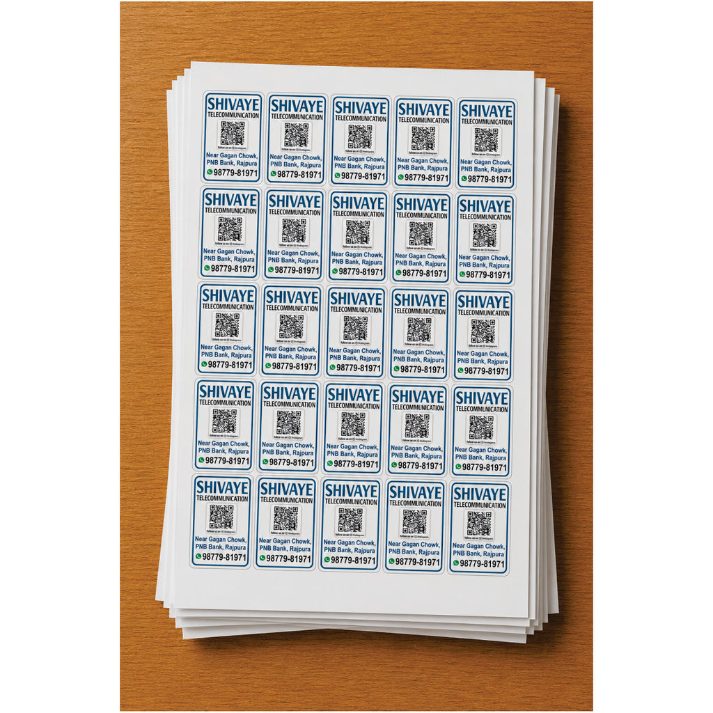 CUSTOM STICKER MO 56| 100 SHEETS