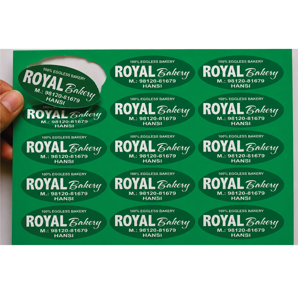 CUSTOM STICKER BK 58| 100 SHEETS
