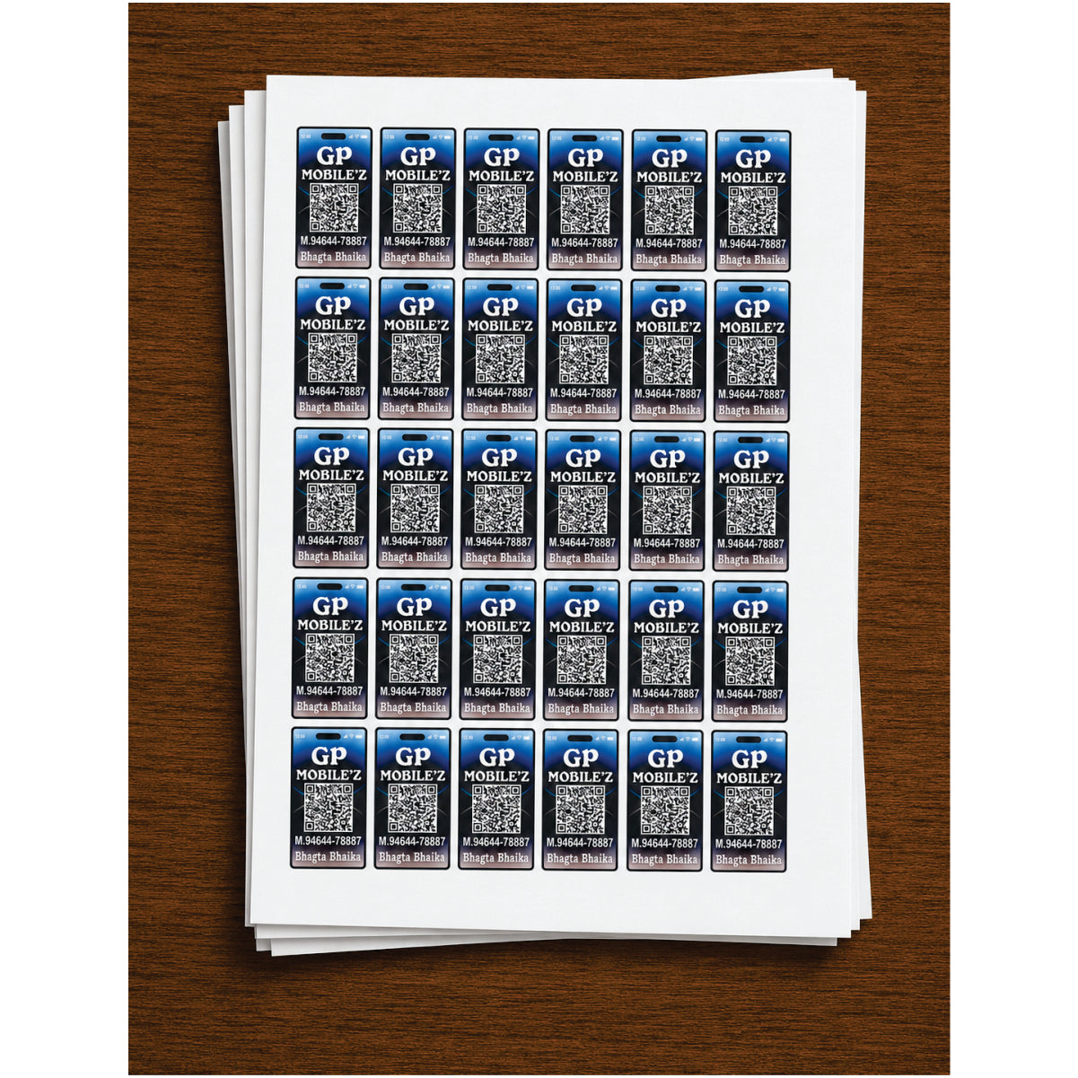 CUSTOM STICKER MO 59| 100 SHEETS