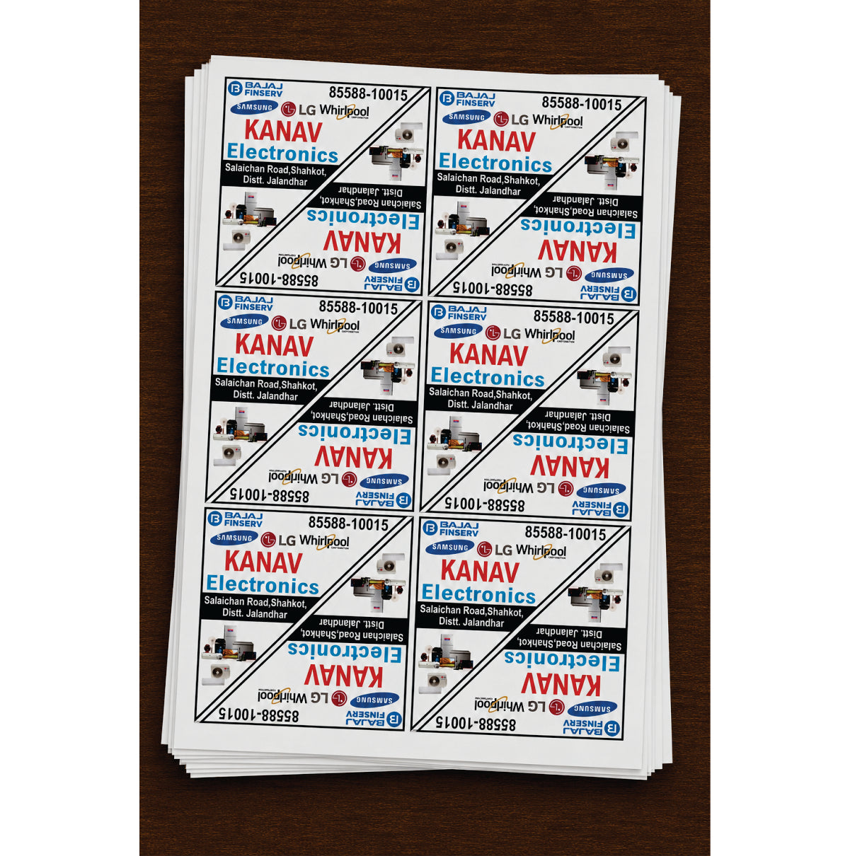 CUSTOM STICKER EL 05| 100 SHEETS