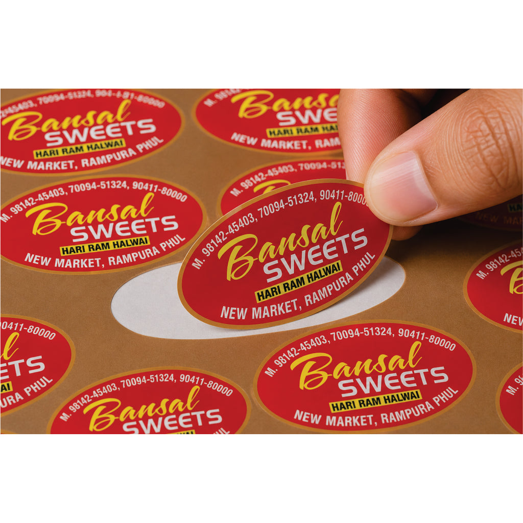 CUSTOM STICKER SW 05 | 100 SHEETS