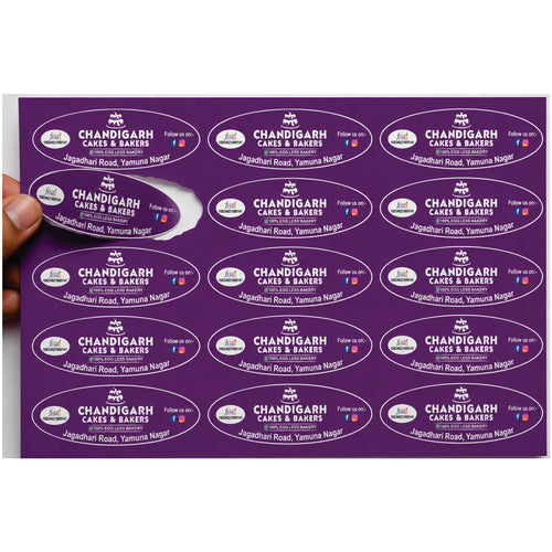 CUSTOM STICKER BK 60| 100 SHEETS