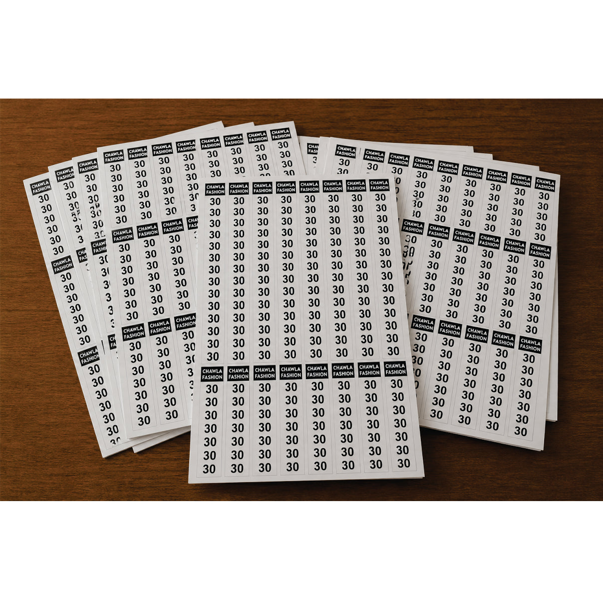 CUSTOM STICKER TRANSPARENT  006