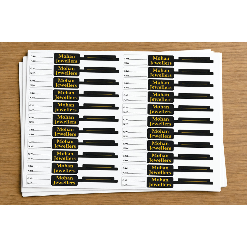 CUSTOM STICKER JE 06 | 100 SHEETS