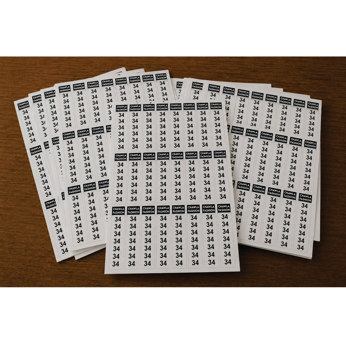 CUSTOM STICKER TRANSPARENT  007