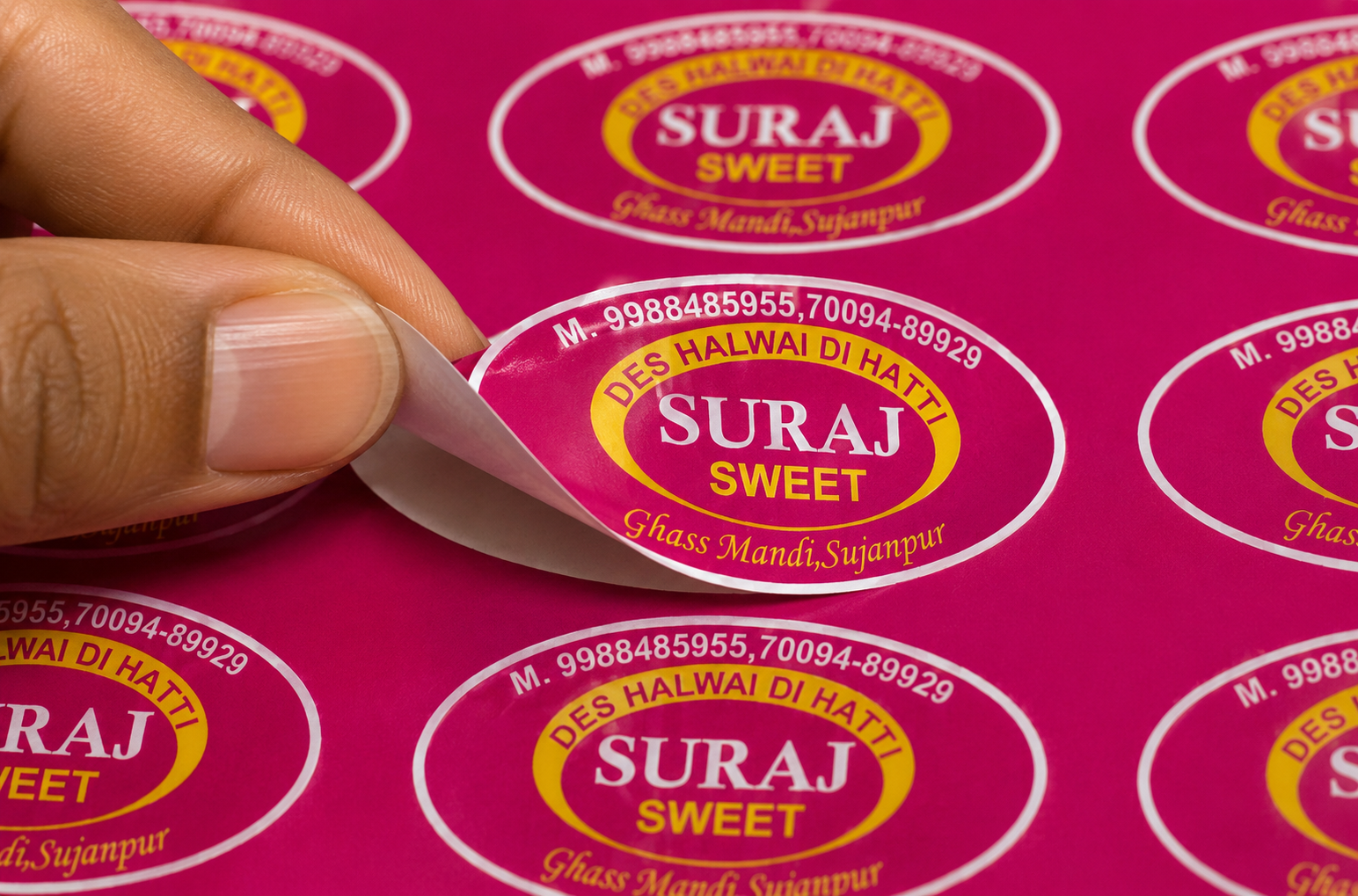 CUSTOM STICKER S 08| 100 SHEETS