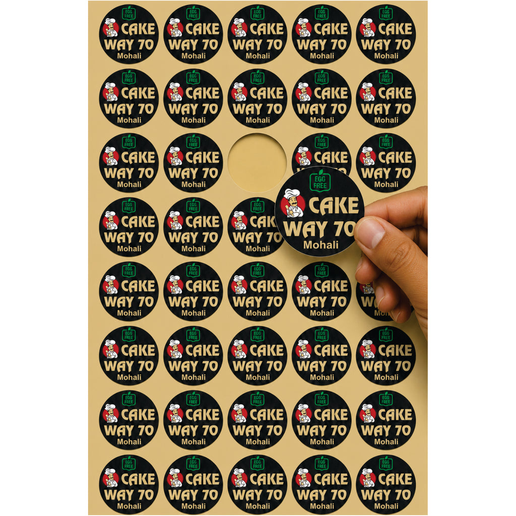 CUSTOM STICKER BK 009 | 100 SHEETS