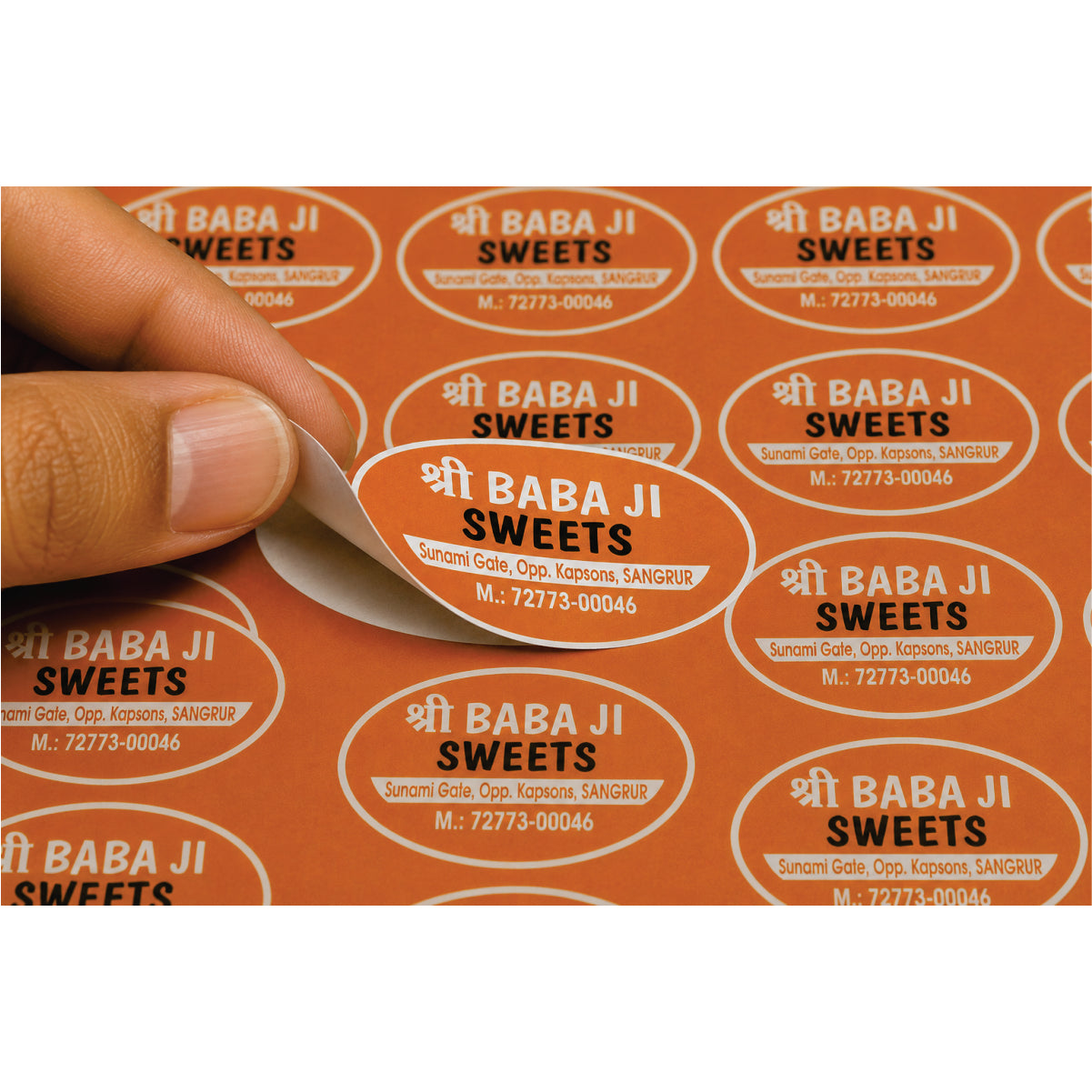 CUSTOM STICKER SW 09 | 100 SHEETS