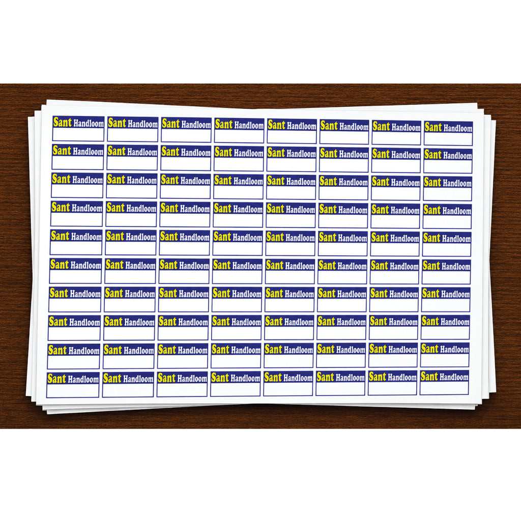 CUSTOM STICKER HA 09| 100 SHEETS