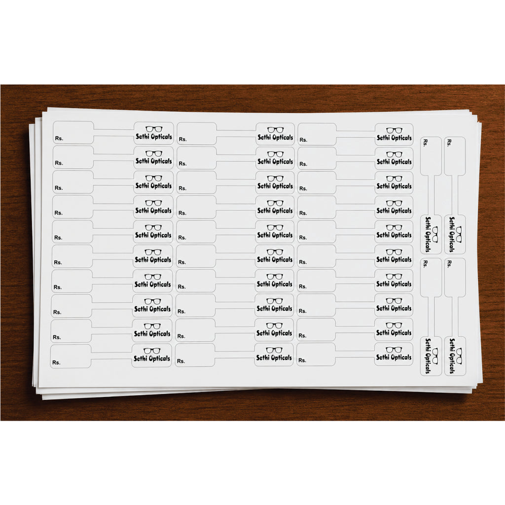 CUSTOM STICKER OP 09 | 100 SHEETS