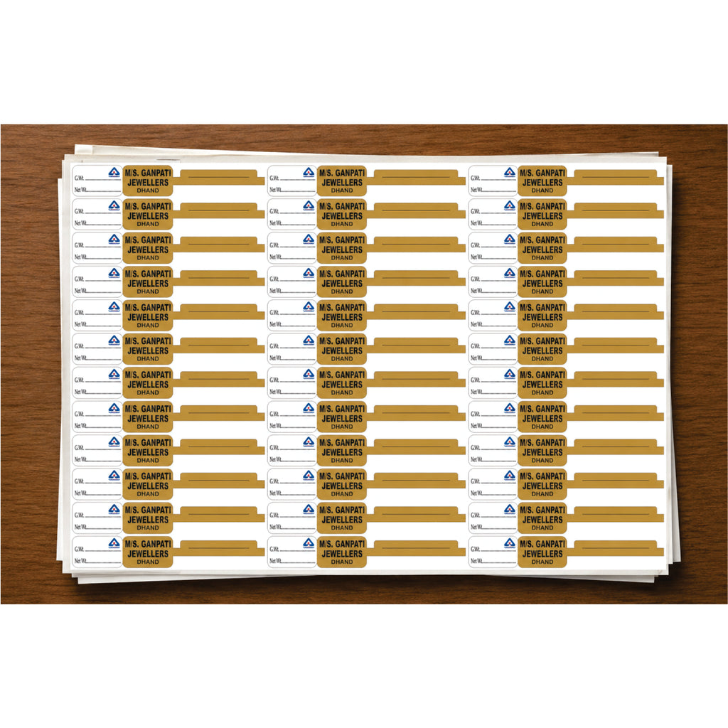 CUSTOM STICKER JE 15 | 100 SHEETS