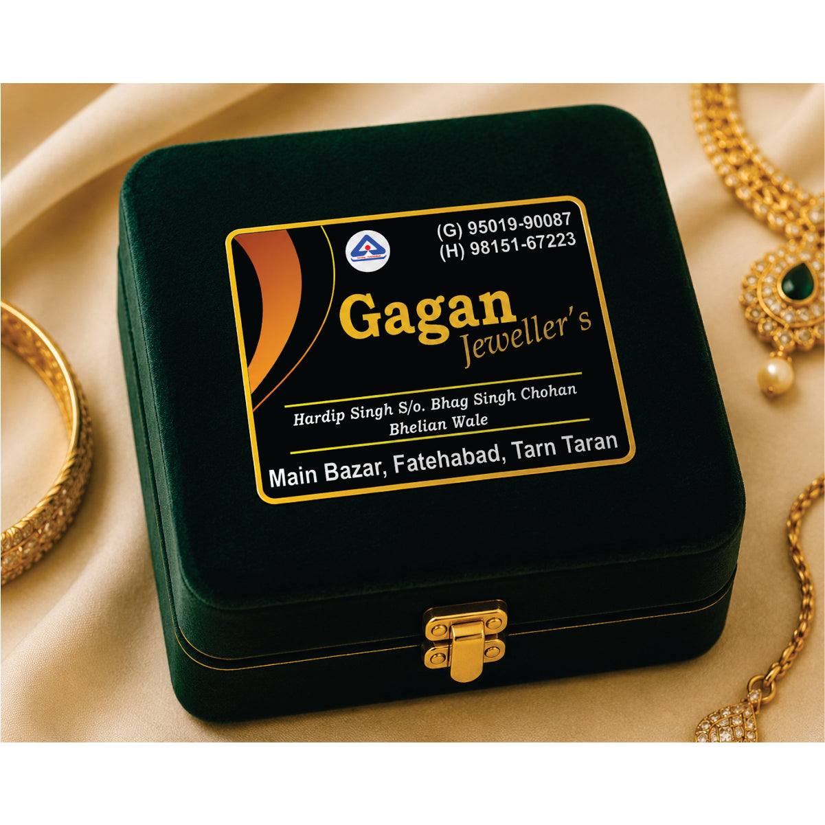 CUSTOM STICKER JE 19 | 100 SHEETS