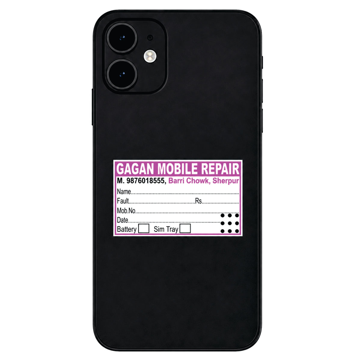 CUSTOM STICKER MO 25| 100 SHEETS
