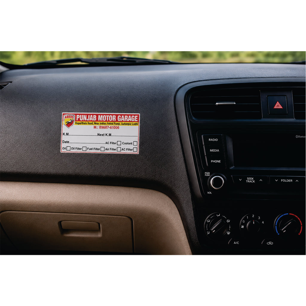 CUSTOM STICKER CR 04| 100 SHEETS