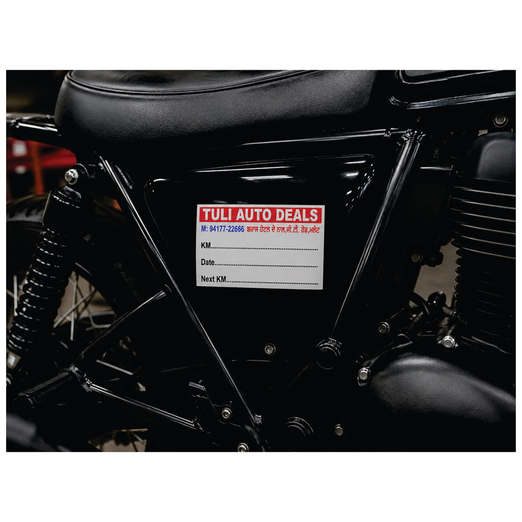CUSTOM STICKER AU 05| 100 SHEETS