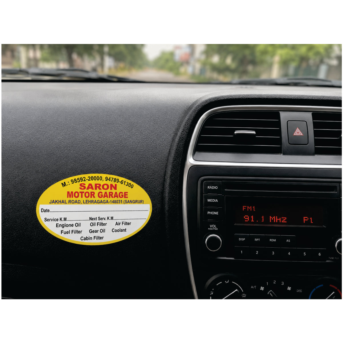 CUSTOM STICKER CR 06| 100 SHEETS