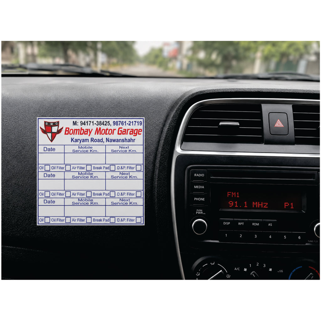 CUSTOM STICKER CR 08| 100 SHEETS