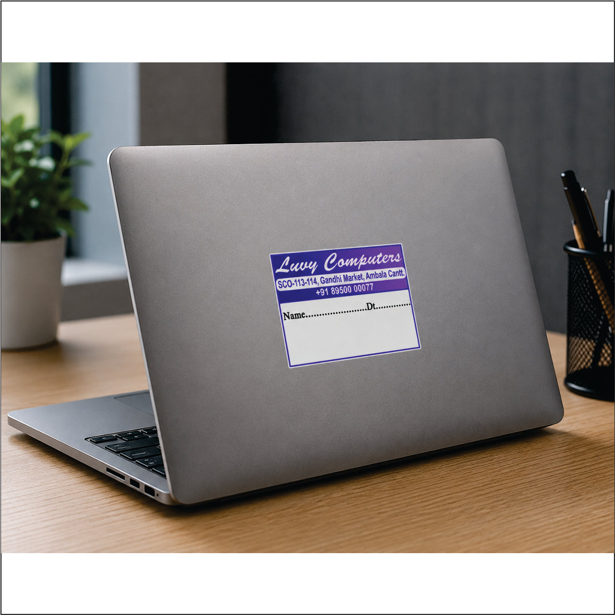 CUSTOM STICKER COM 09| 100 SHEETS