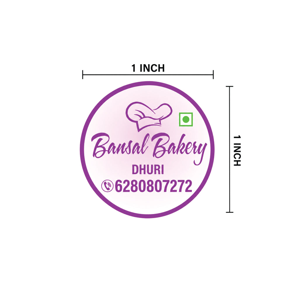 CUSTOM STICKER BK 010 | 100 SHEETS
