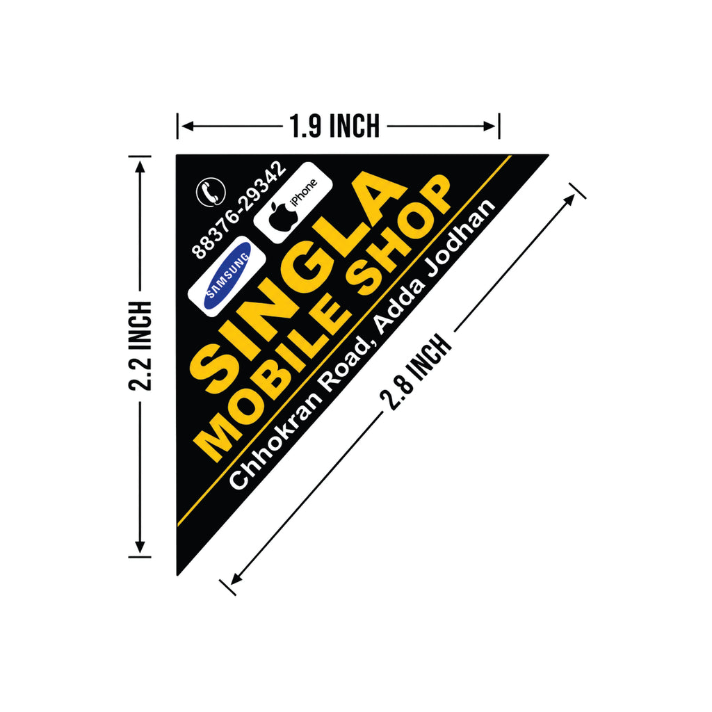 CUSTOM STICKER MO 10| 100 SHEETS