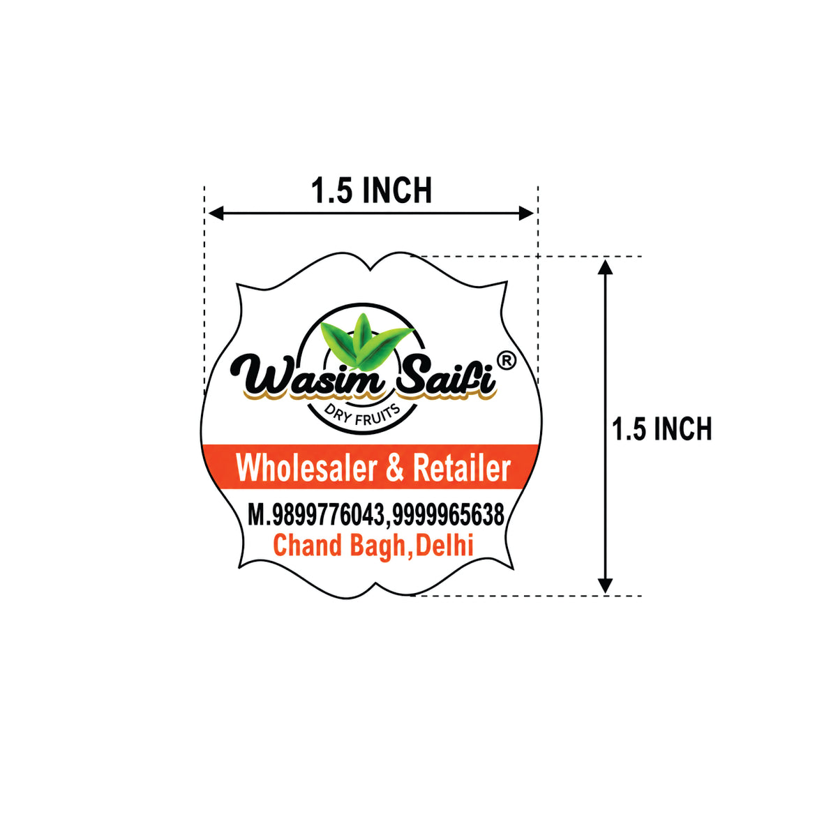 CUSTOM STICKER GR 11| 100 SHEETS