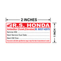 CUSTOM STICKER AU 11| 100 SHEETS