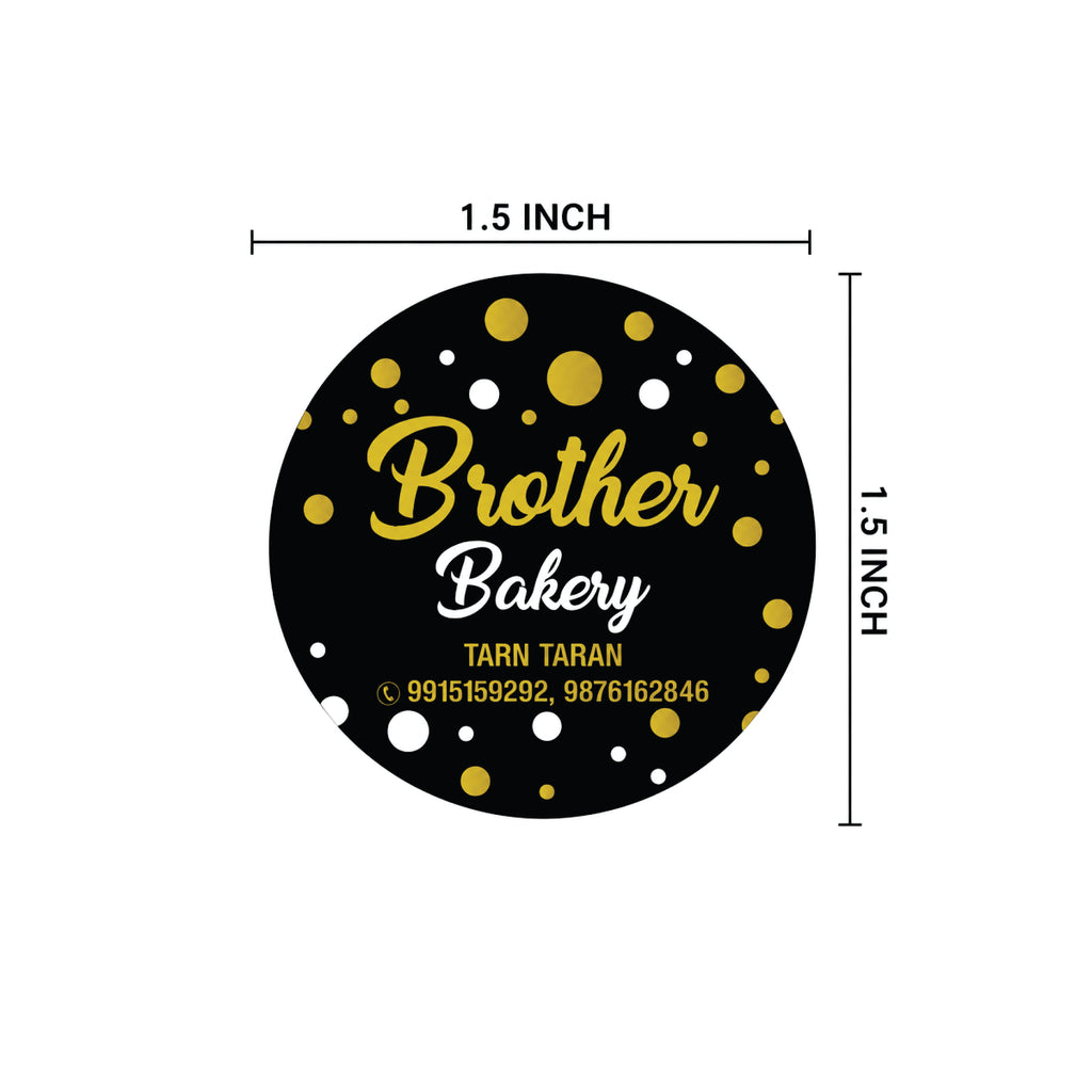 CUSTOM STICKER BK 011 | 100 SHEETS