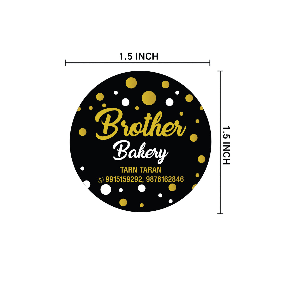 CUSTOM STICKER BK 011 | 100 SHEETS
