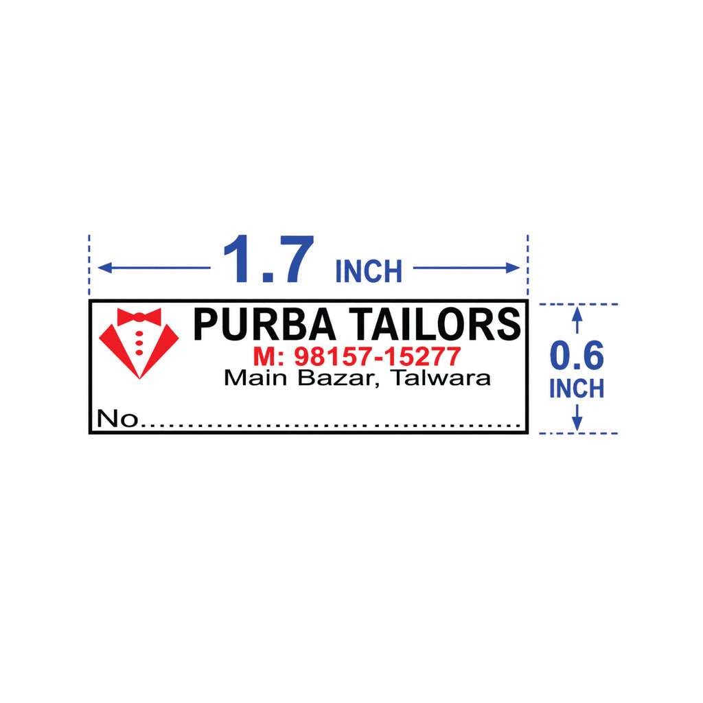 CUSTOM STICKER TA 12| 100 SHEETS