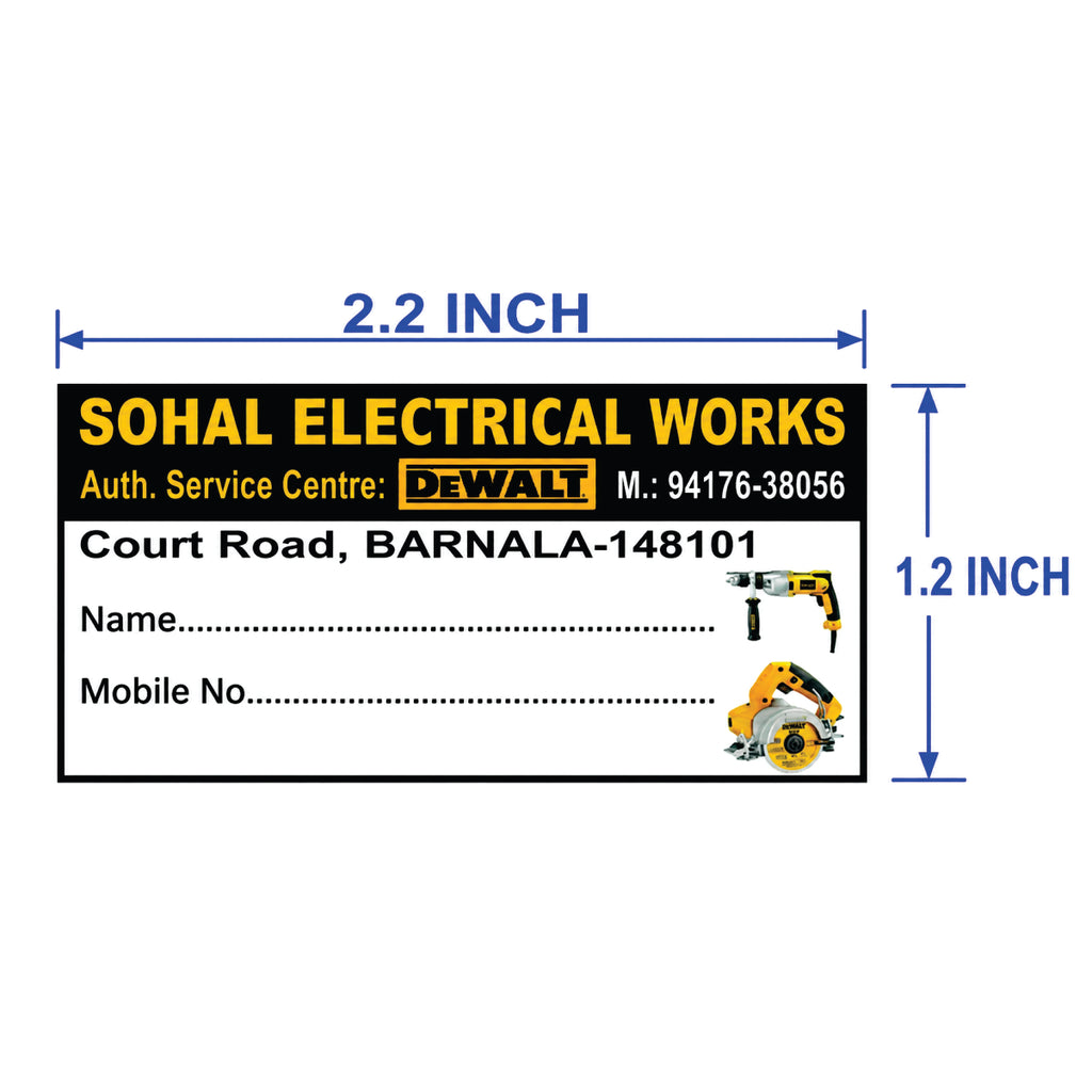 CUSTOM STICKER RE 13 100 SHEETS